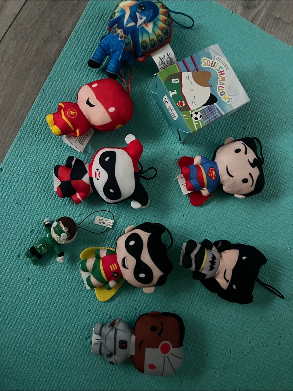 DC Comics Kids Plush Keychain Set - Multi-Color (Assorted Characters) - Picture 4 of 4